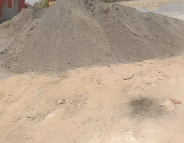 Construction sand